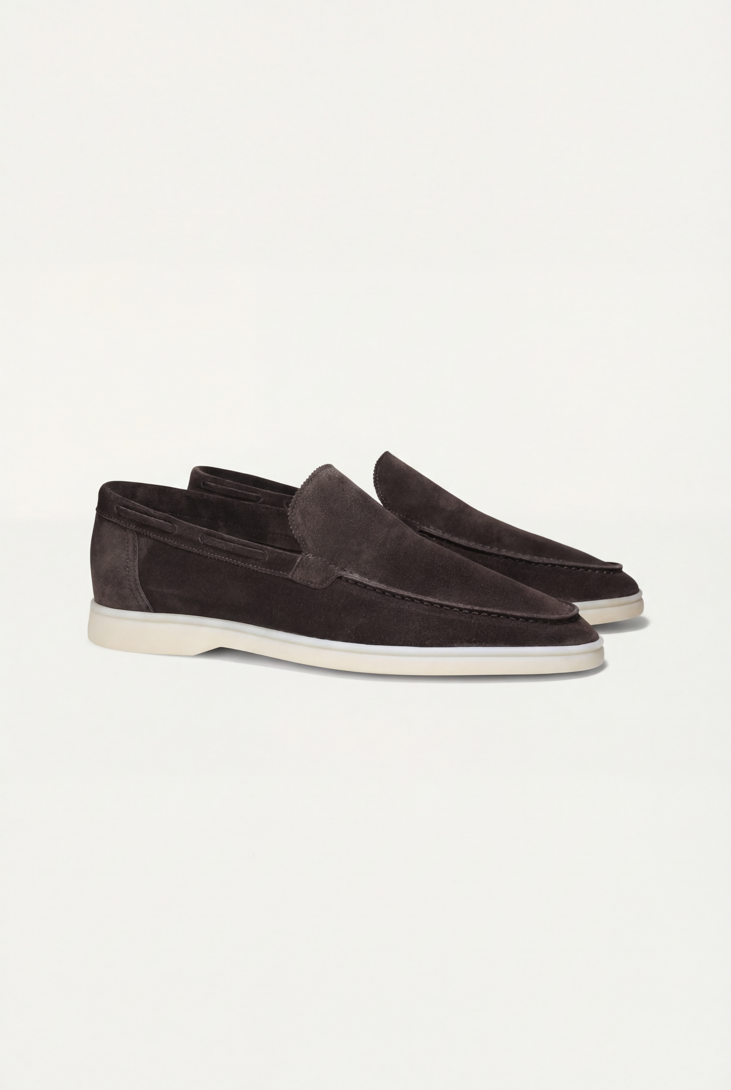 Amalfi Classic Suede Loafer Brown