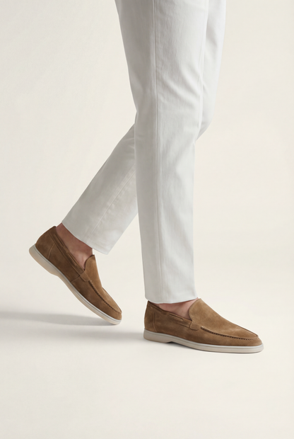Amalfi Classic Suede Loafer Desert