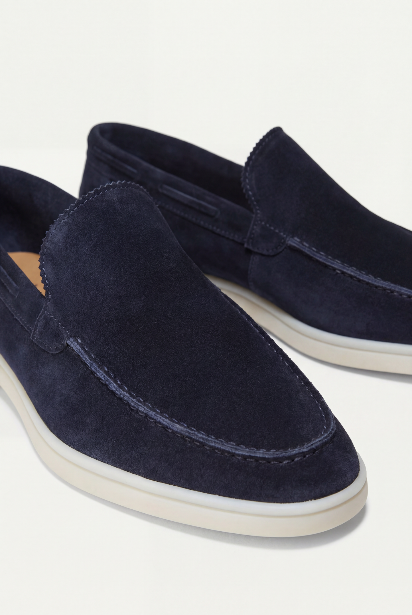 Amalfi Classic Suede Loafer Navy