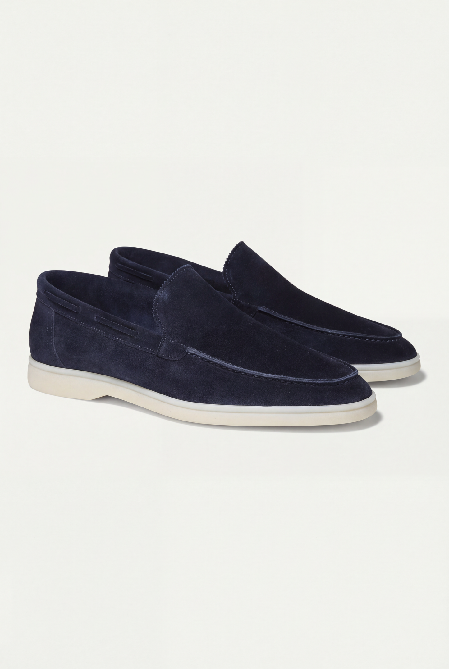 Amalfi Classic Suede Loafer Navy
