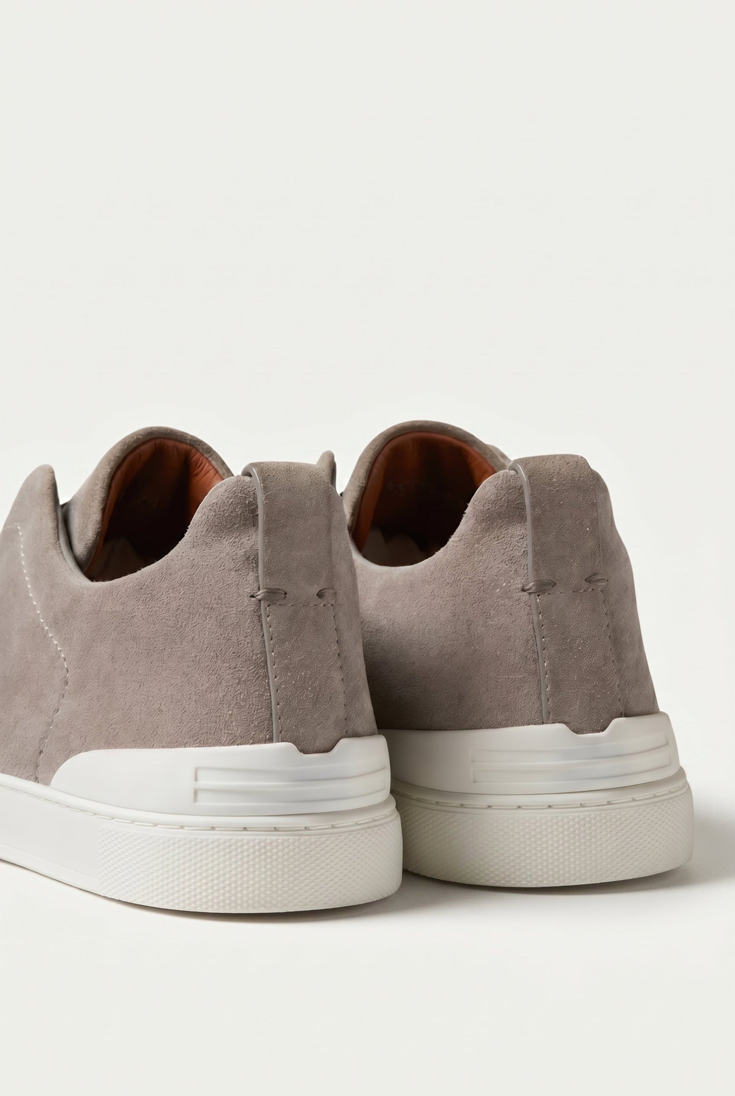 Monaco Suede Triple Stitch Sneaker Sand Beige