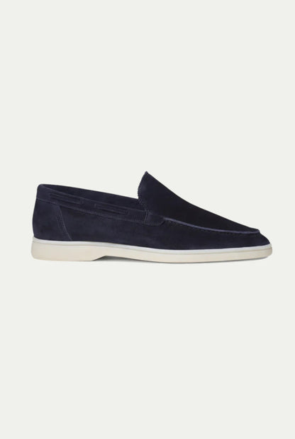 Amalfi Classic Suede Loafer Navy