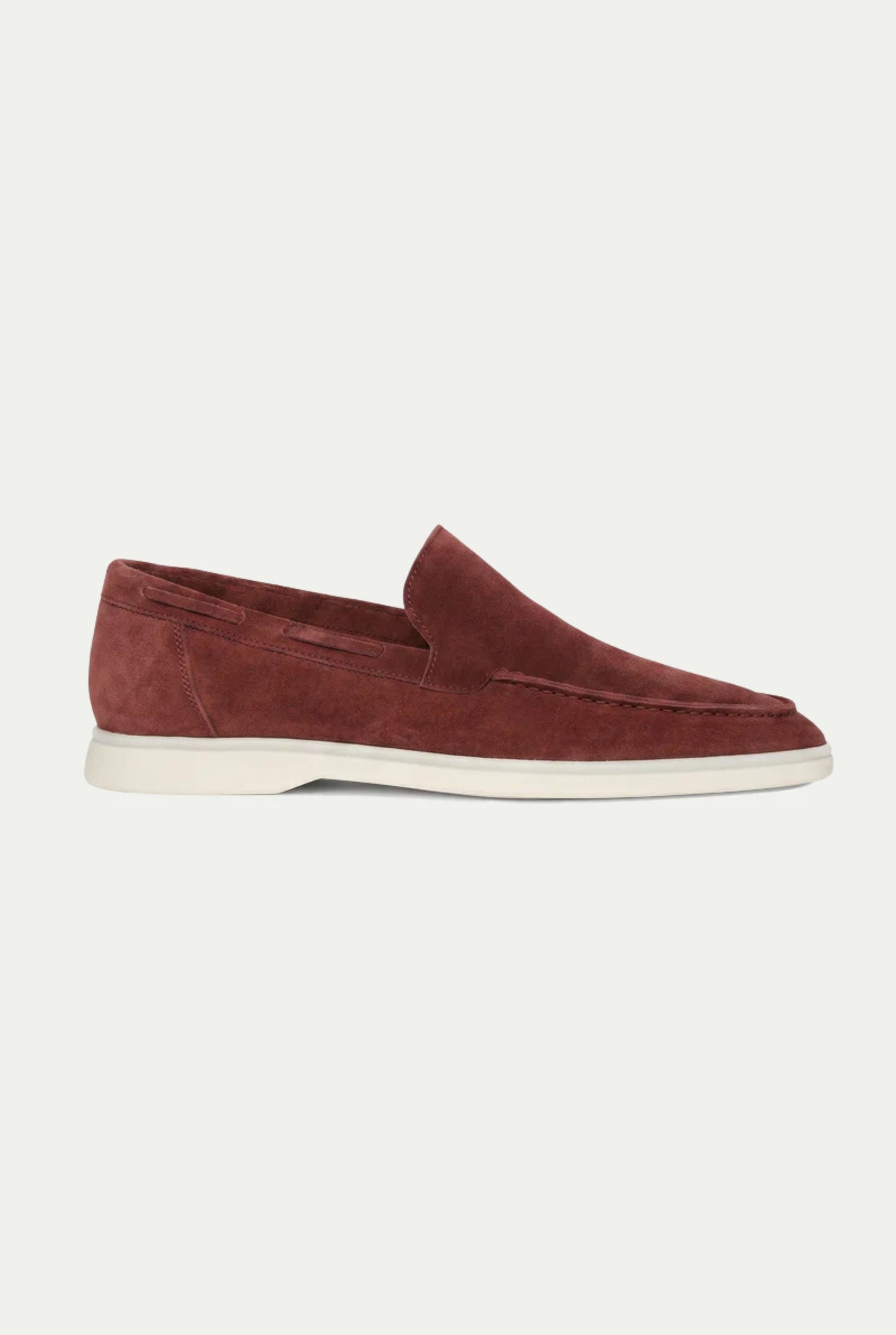 Amalfi Classic Suède Loafer Burgundy
