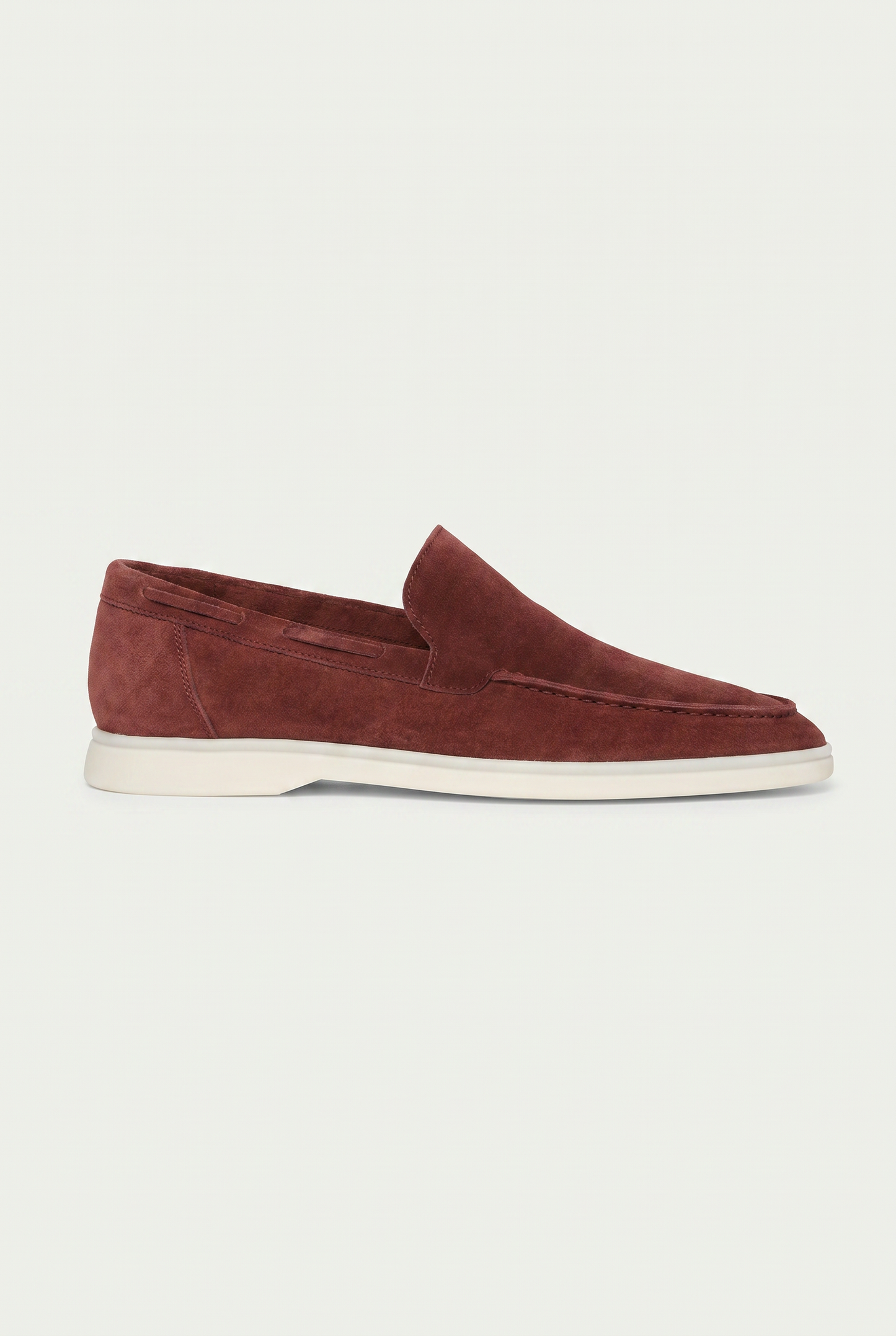 Amalfi Classic Suède Loafer Burgundy