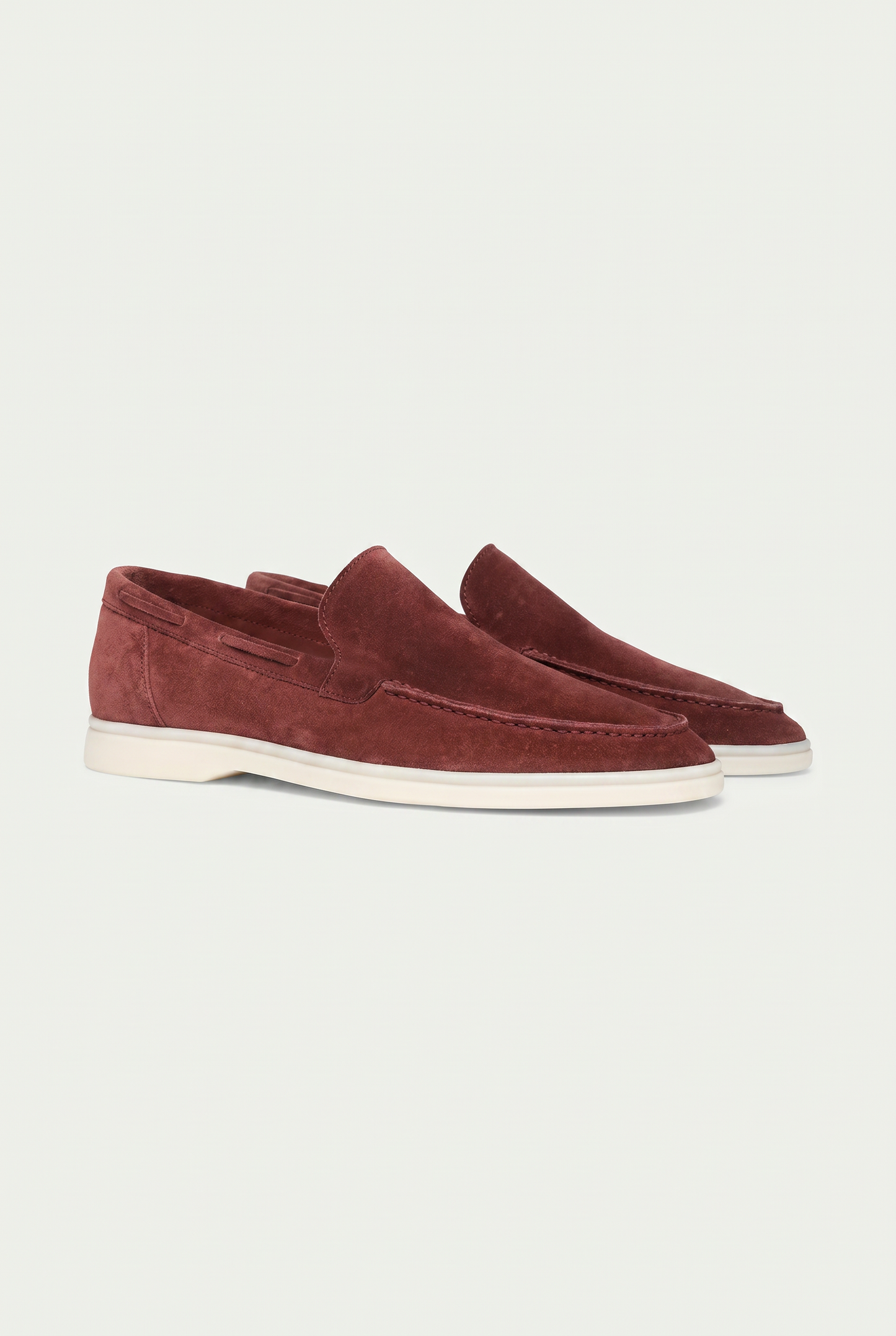 Amalfi Classic Suède Loafer Burgundy