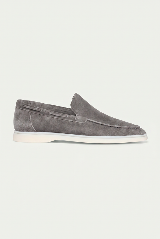 Amalfi Classic Suède Loafer Grey