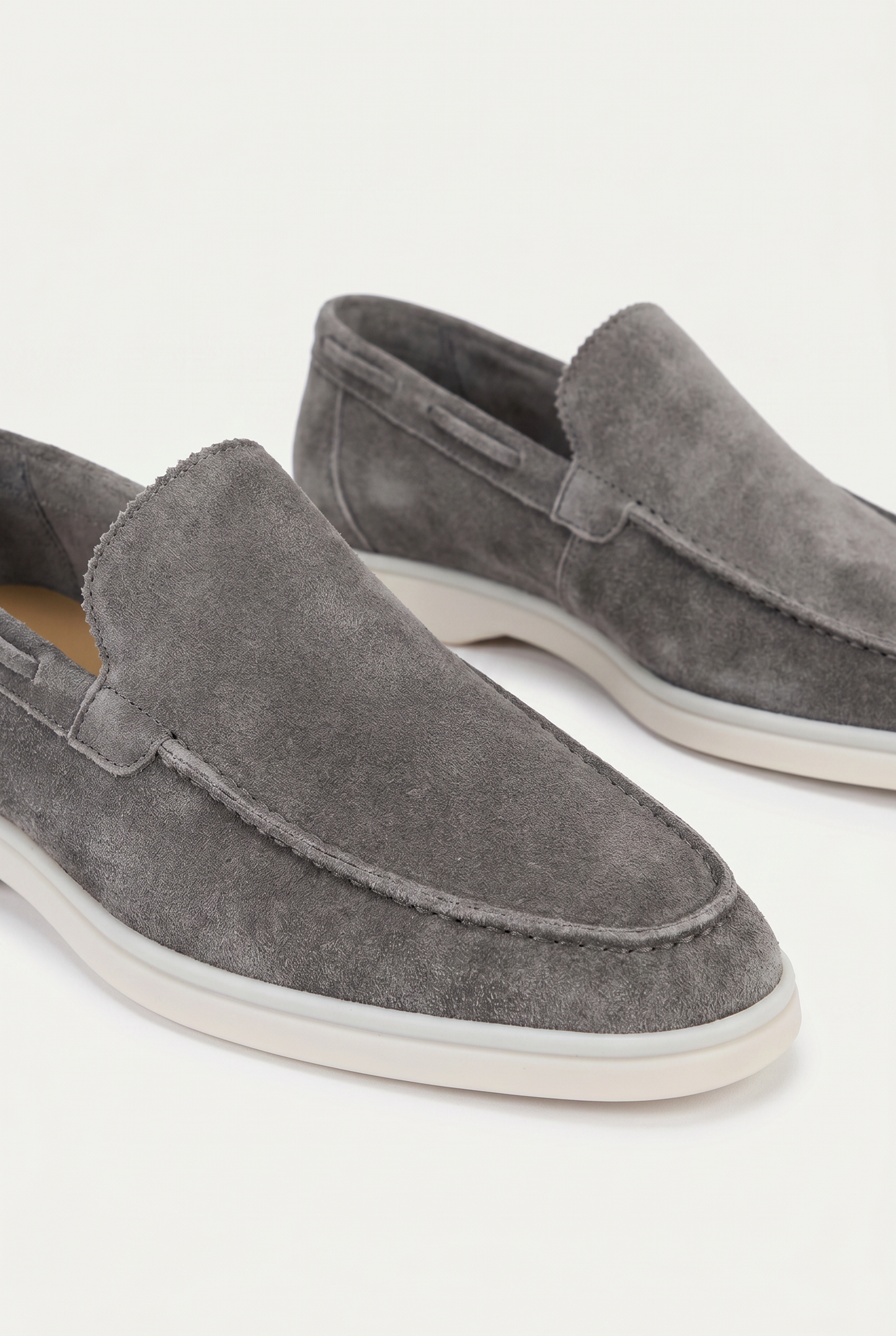 Amalfi Classic Suède Loafer Grey