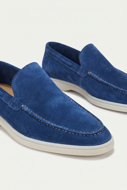 Amalfi Classic Suède Loafer Royal Blue