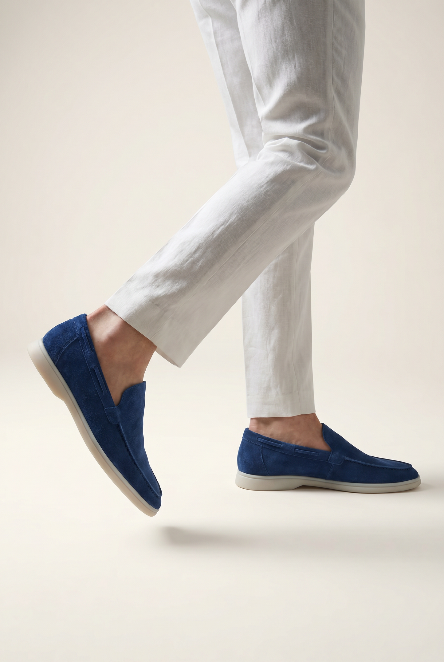 Amalfi Classic Suède Loafer Royal Blue