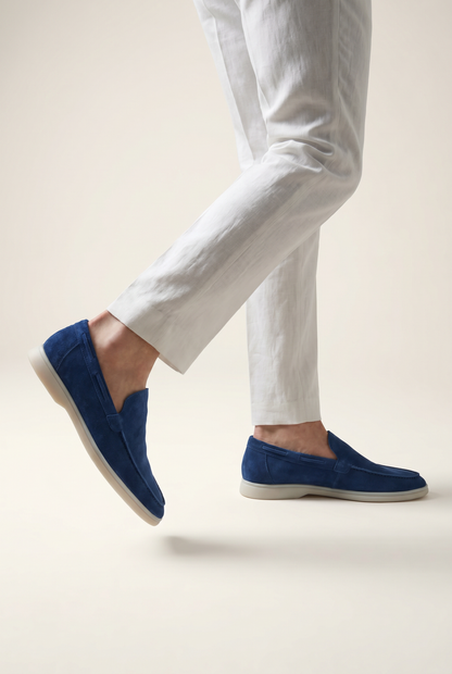 Amalfi Classic Suède Loafer Royal Blue