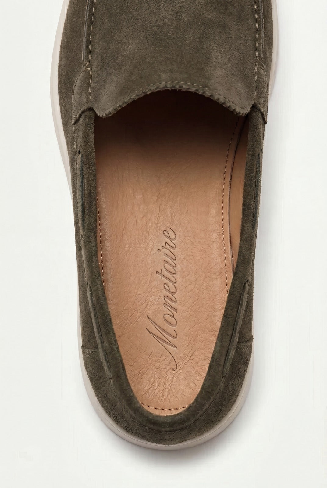 Amalfi Classic Suède Loafer Olive