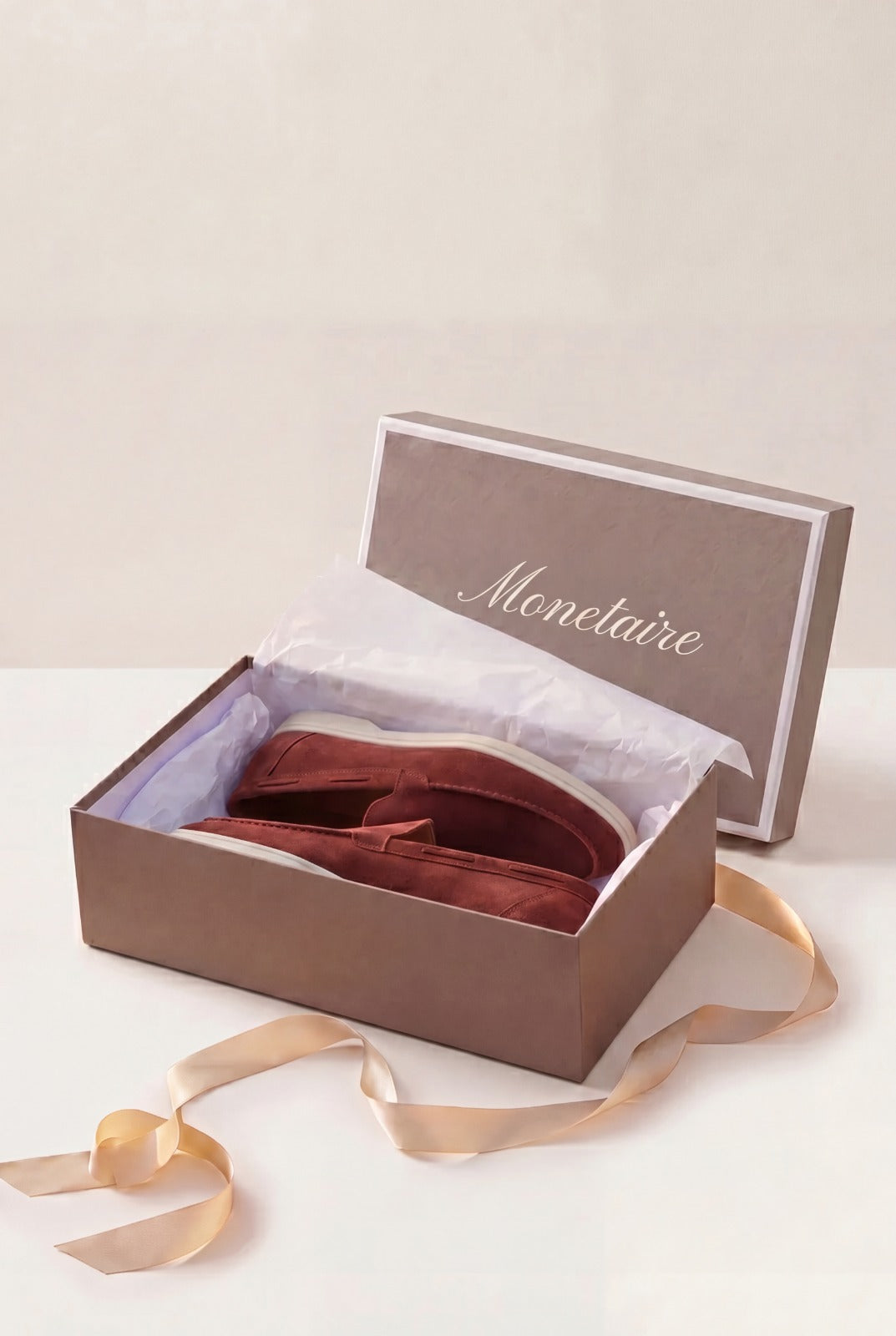 Amalfi Classic Suède Loafer Burgundy