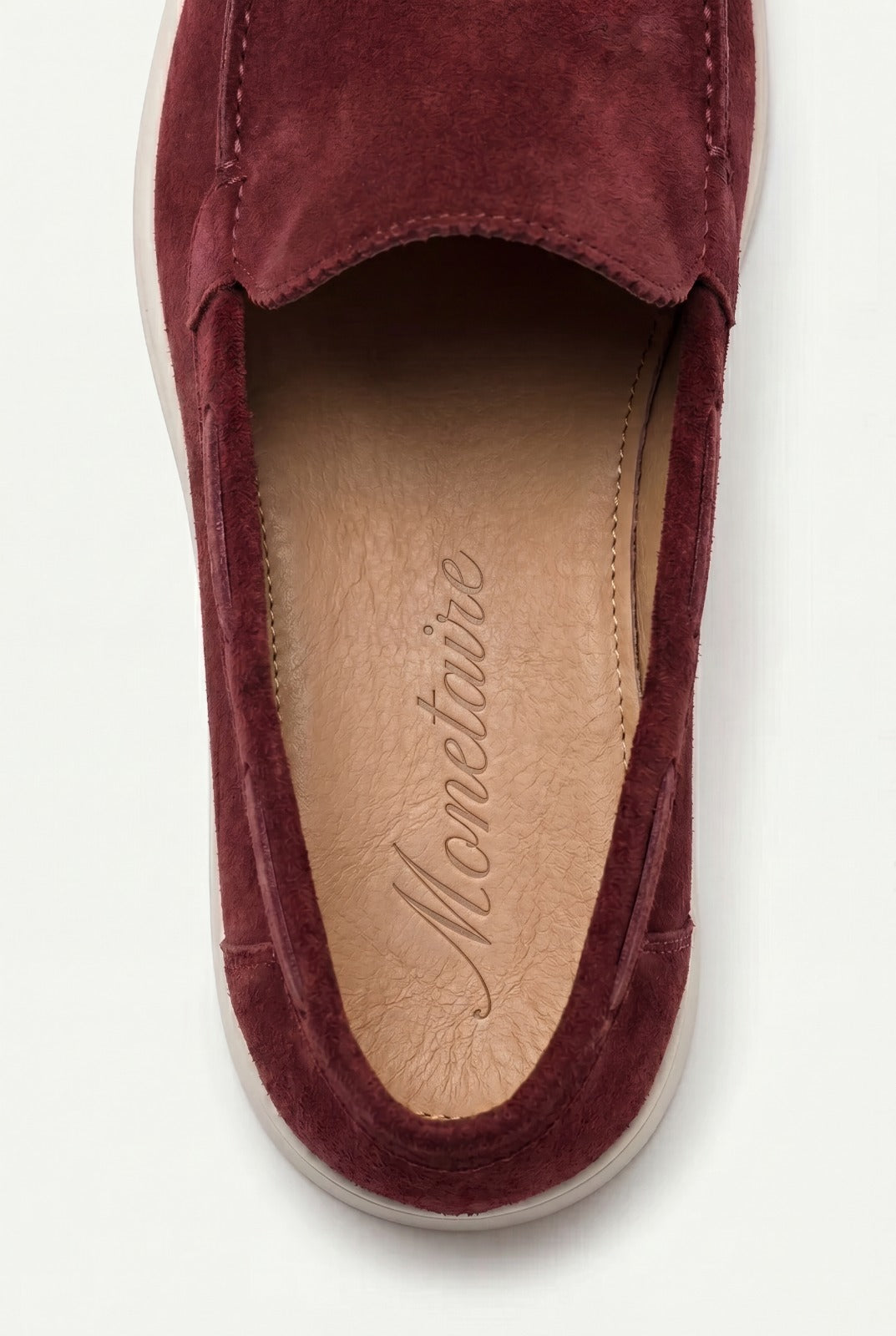 Amalfi Classic Suède Loafer Burgundy