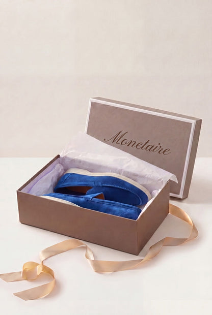 Amalfi Classic Suède Loafer Royal Blue