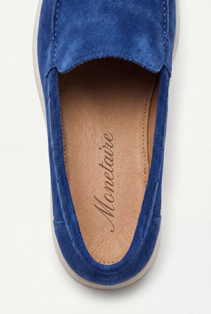 Amalfi Classic Suède Loafer Royal Blue