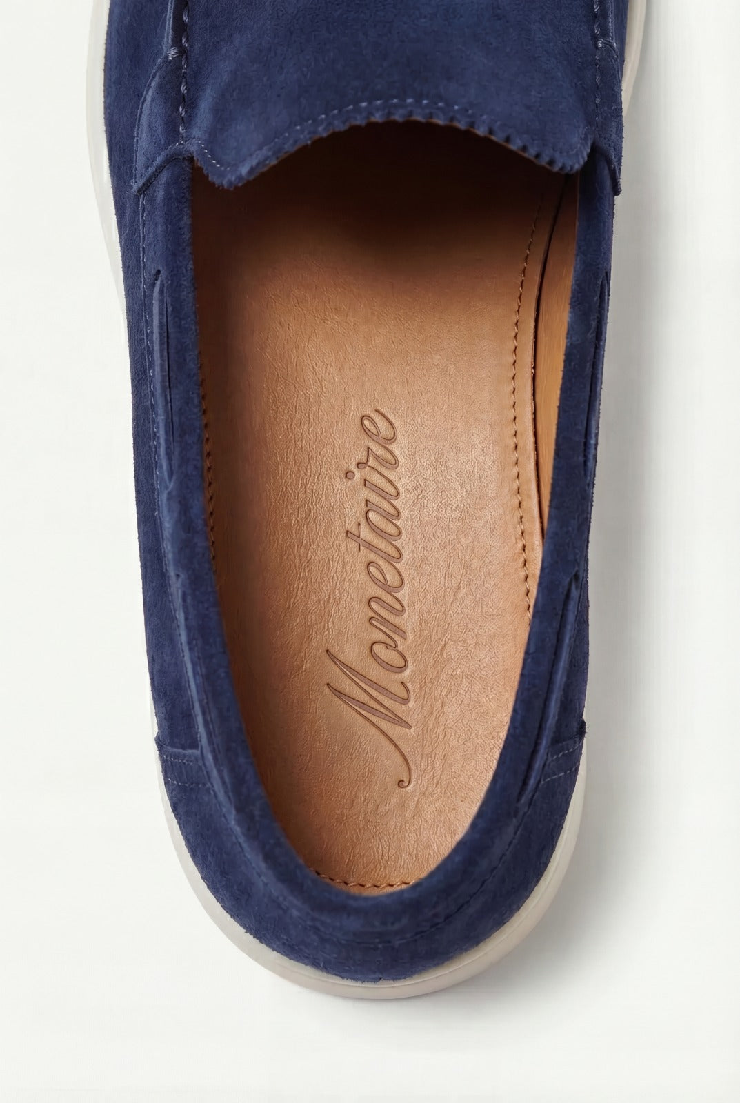 Amalfi Classic Suede Loafer Navy